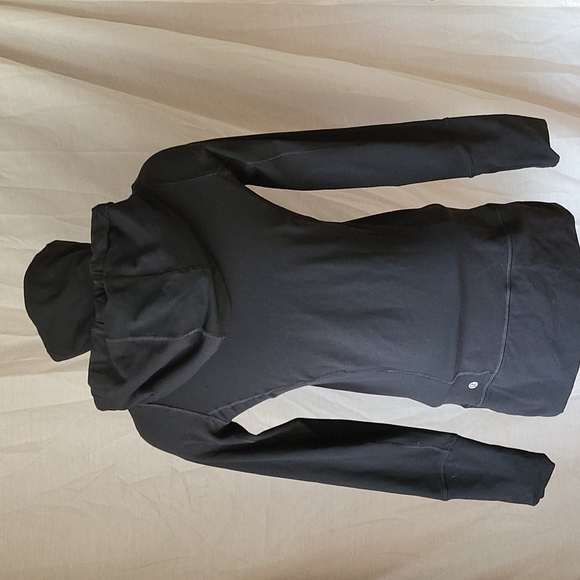 Lululemon Black Long Jacket Size 4 - Picture 7 of 8
